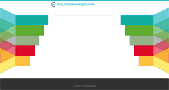 Desktop Screenshot of mountainbrookapts.com